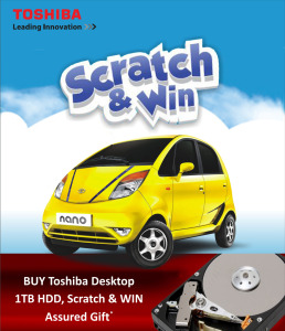 Toshiba Scratch & Win