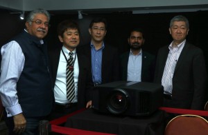 From Left to Right-Sanjay Chawla- Chairman- Kripa Electronics India and officials of JVCKENWOOD Corporation, Japan,Yasuyuki Yagi, Tomohito Akagawa, Jitender Singh, Amane Hosokubo