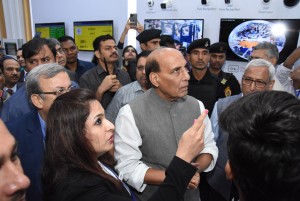 Ms . Kiran Dham and Mr. Rajnath Singh Minister Of Defence